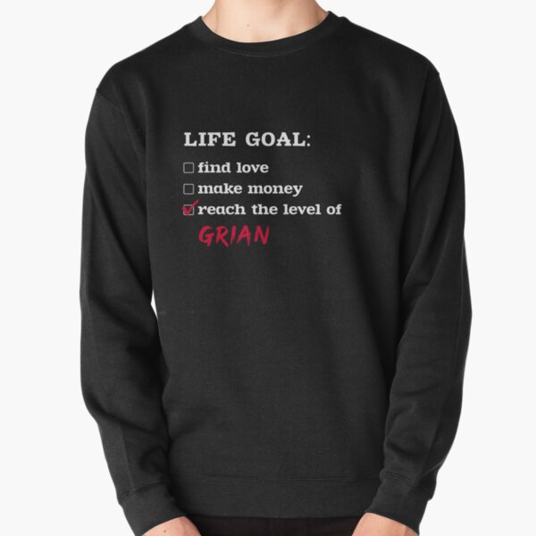 Life goal - Grian Pullover Sweatshirt RB3101 product Offical grain Merch