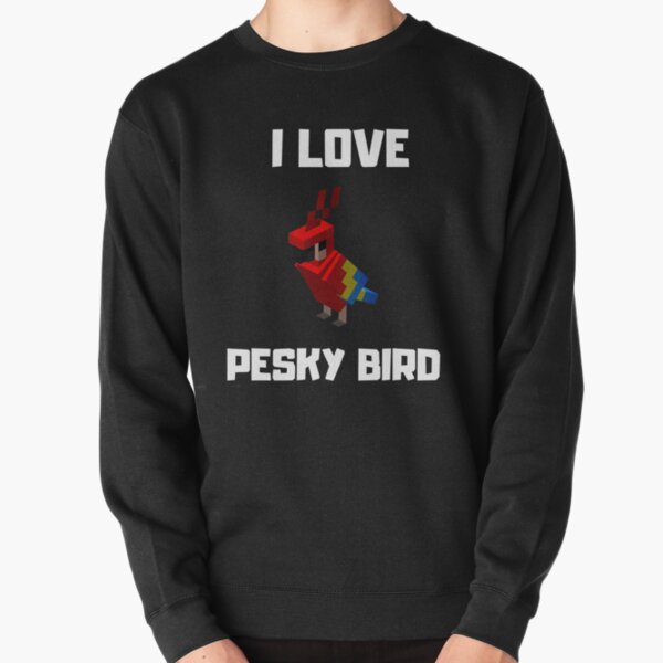 Grian Pesky Bird Meme Hermitcraft Building I Loveee Pesky Pullover Sweatshirt RB3101 product Offical grain Merch