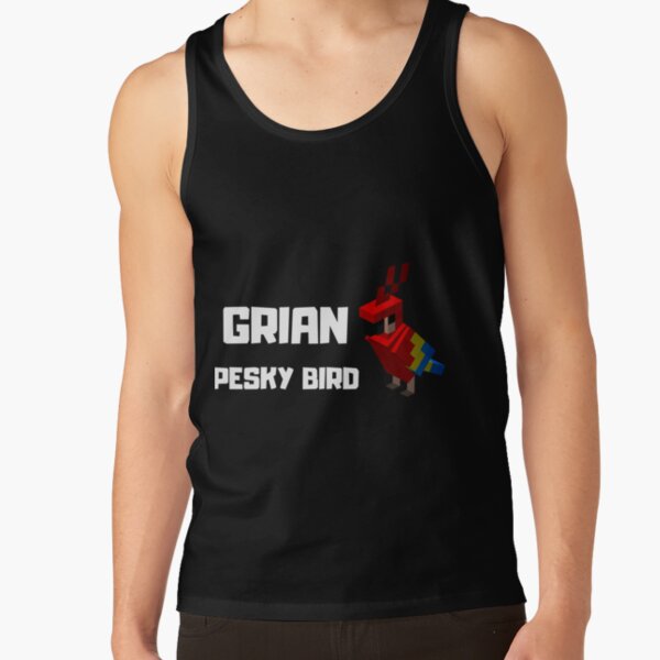Grian Pesky Bird Meme Hermitcraft Building I Love Pesky Classic  Tank Top RB3101 product Offical grain Merch
