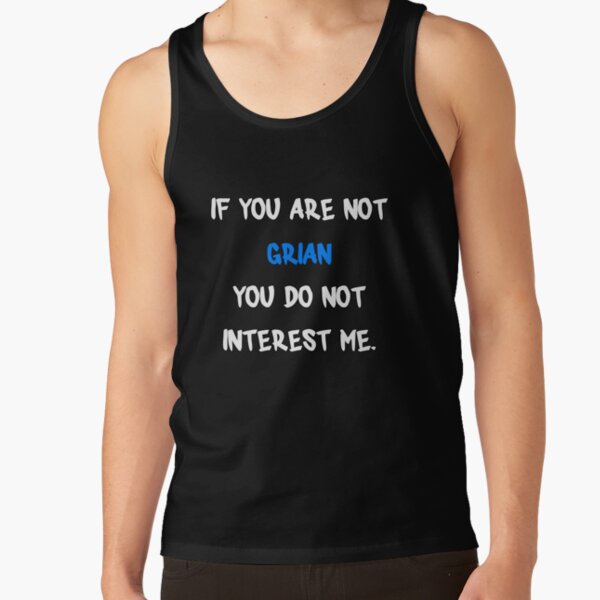 If you are not - Grian Tank Top RB3101 product Offical grain Merch