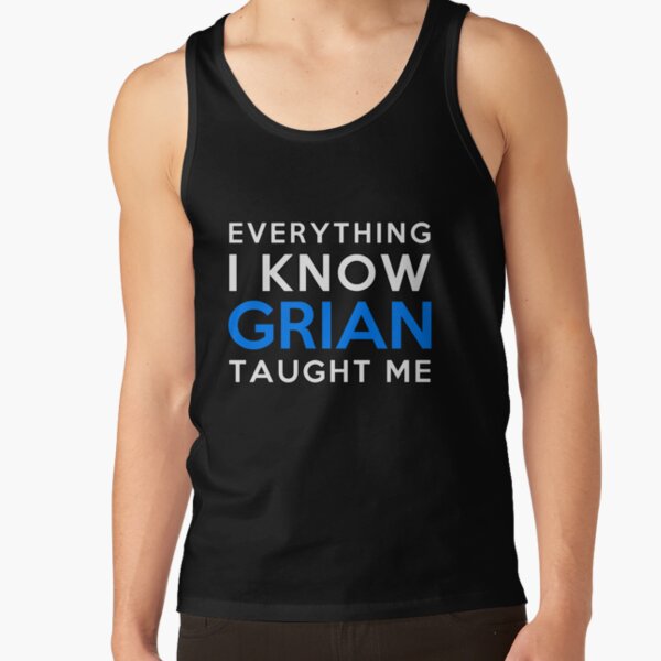 Everything i know - Grian Tank Top RB3101 product Offical grain Merch