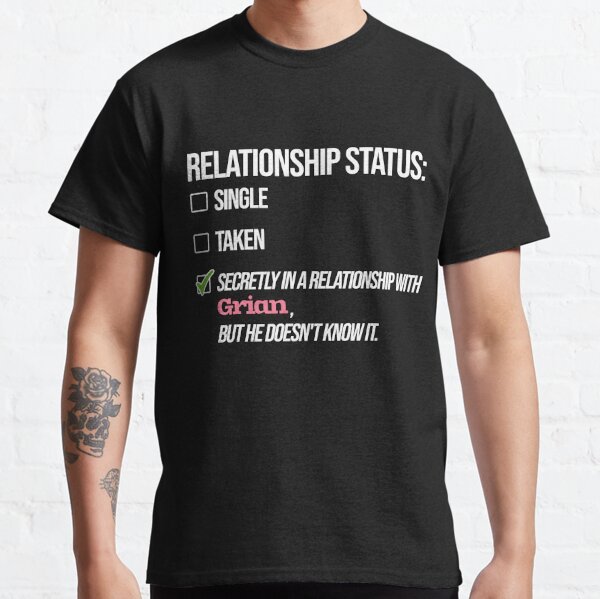 Relationship with Grian Classic T-Shirt RB3101 product Offical grain Merch
