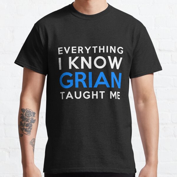 Everything i know - Grian Classic T-Shirt RB3101 product Offical grain Merch