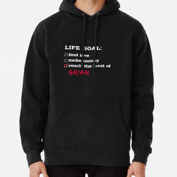 Life goal - Grian Pullover Hoodie RB3101 product Offical grain Merch