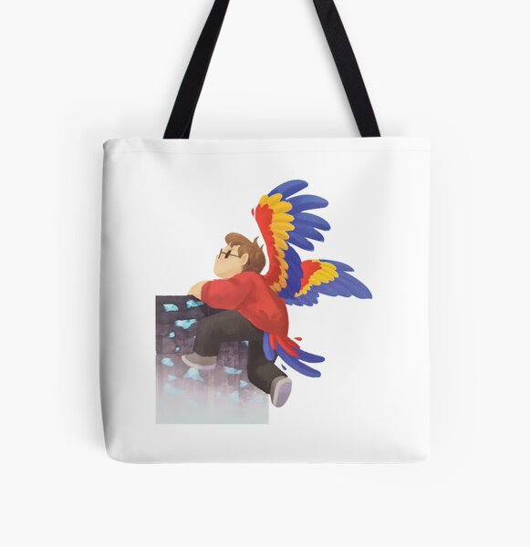Hermitcraft Grian Mumbo Jumbo Wing All Over Print Tote Bag RB3101 product Offical grain Merch
