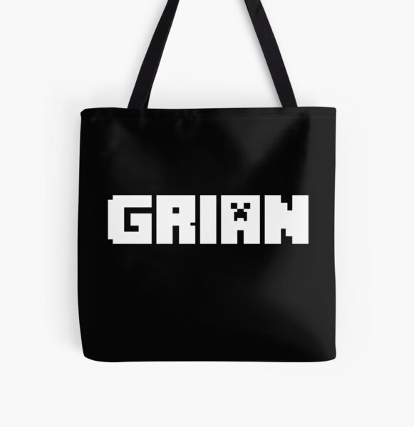 Grian Youtube logo All Over Print Tote Bag RB3101 product Offical grain Merch