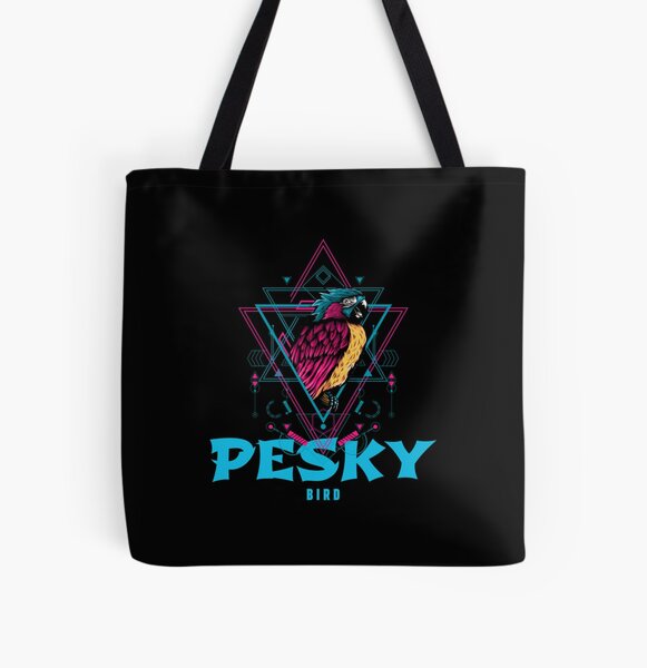 Grian Pesky Bird, Colorful Hermitcraft  Classic  All Over Print Tote Bag RB3101 product Offical grain Merch