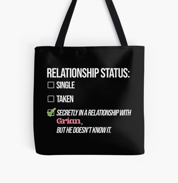 Relationship with Grian All Over Print Tote Bag RB3101 product Offical grain Merch