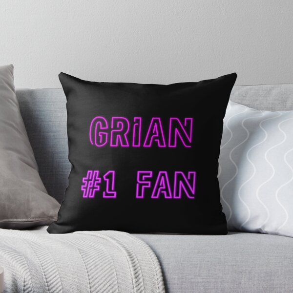 Grian # 1 fan Throw Pillow RB3101 product Offical grain Merch