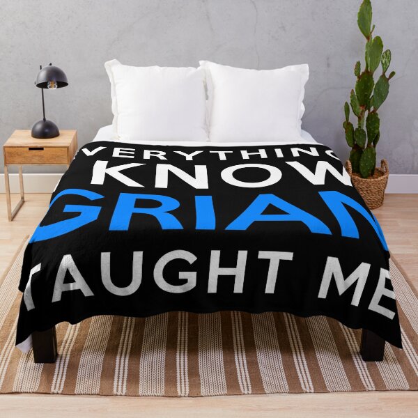 Everything i know - Grian Throw Blanket RB3101 product Offical grain Merch