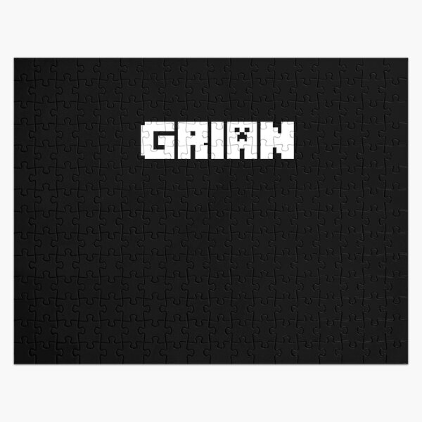 Grian Youtube logo Jigsaw Puzzle RB3101 product Offical grain Merch