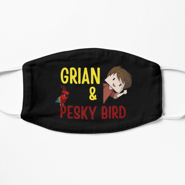 Grian & Pesky bird Flat Mask RB3101 product Offical grain Merch